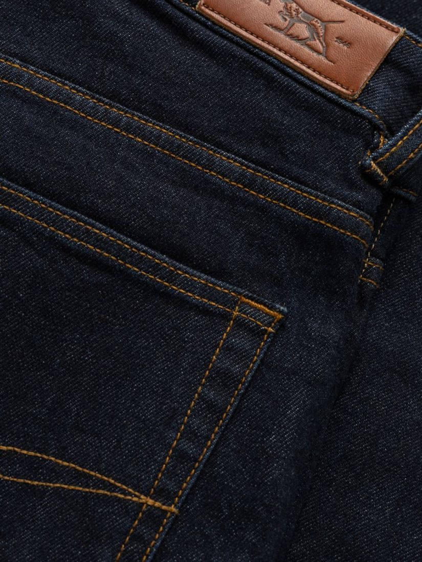 Buy Rodd & Gunn Bexley Relaxed Italian Denim Jeans, Dark Blue Online at johnlewis.com