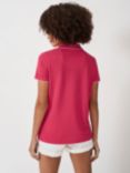 Crew Clothing Classic Short Sleeve Polo Top, Blush Pink