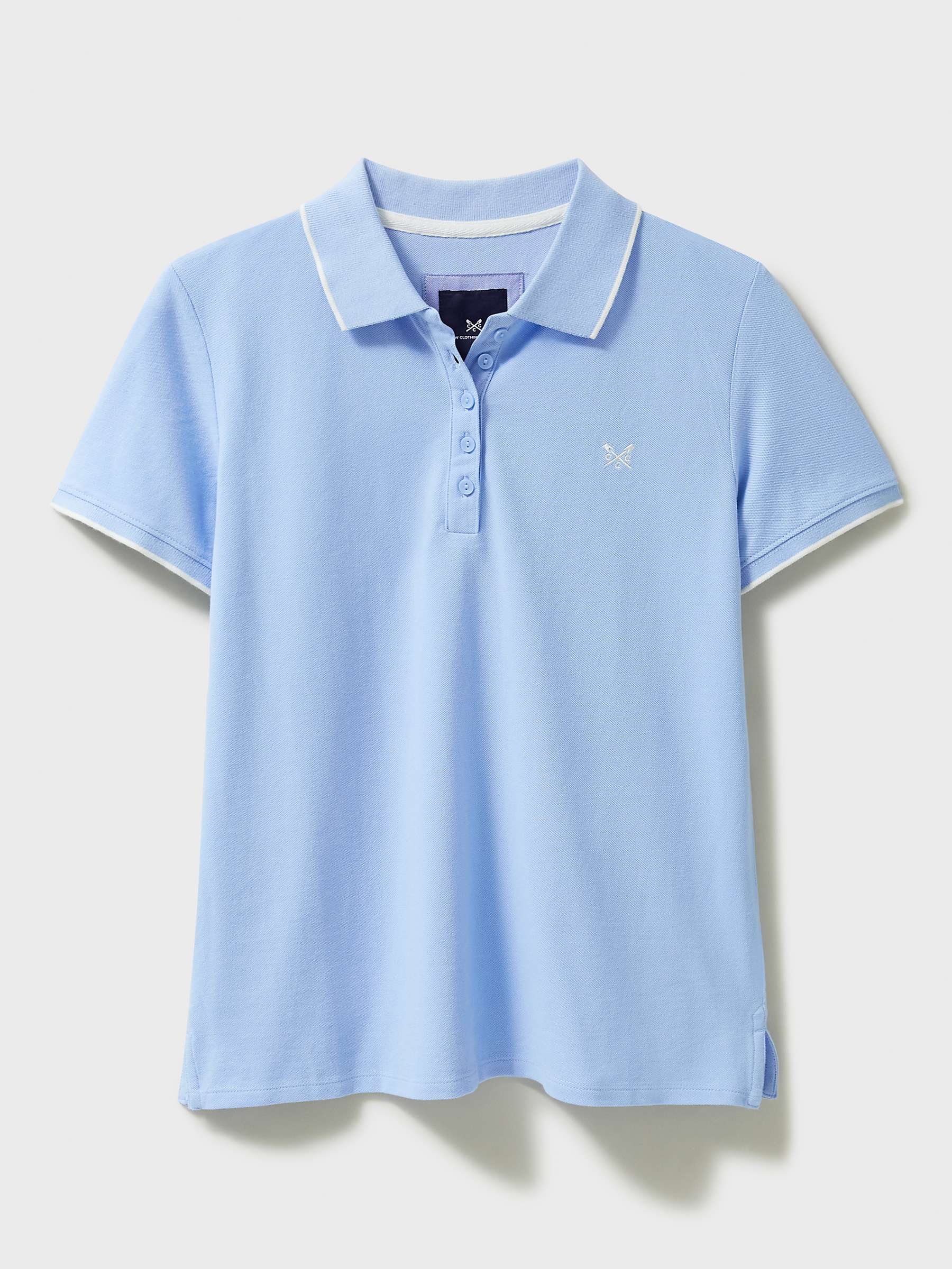 Buy Crew Clothing Classic Short Sleeve Polo Top Online at johnlewis.com