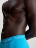 Calvin Klein Logo Boxer Briefs, Pack of 3, Blue/Arona/Green