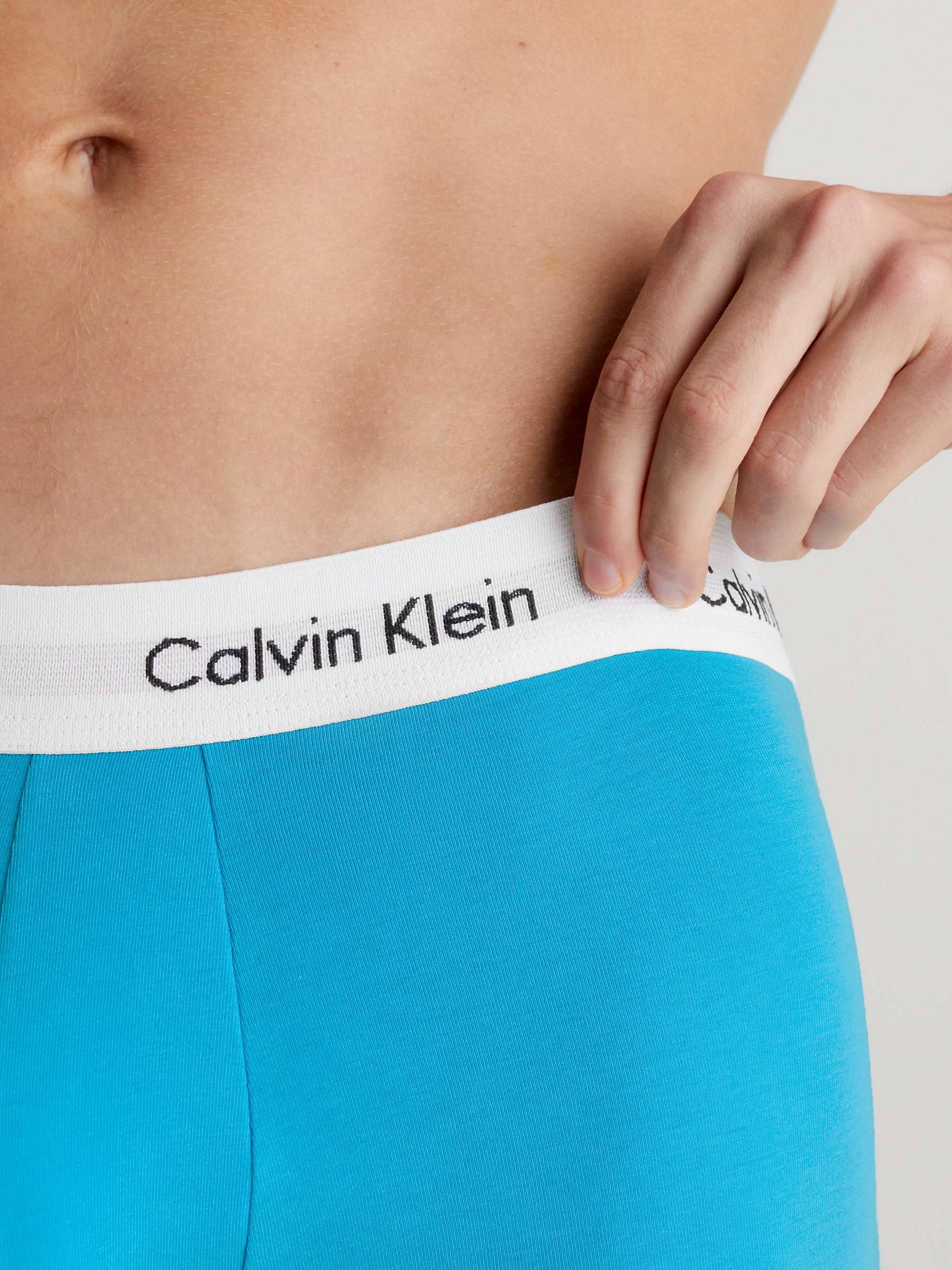 Buy Calvin Klein Low Rise Boxer Briefs, Pack of, Blue, Arona, Green Online at johnlewis.com