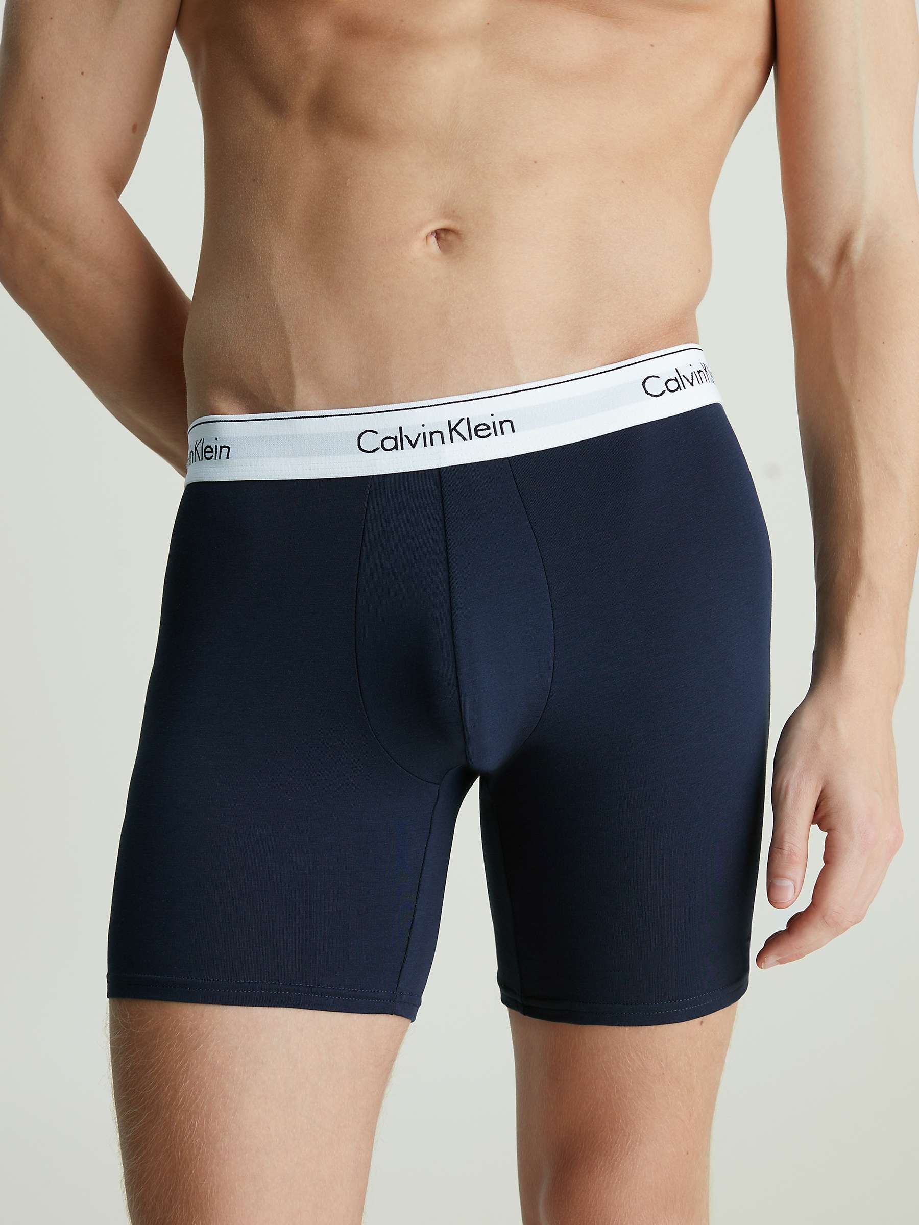 Buy Calvin Klein Cotton Stretch Boxer Brief, Pack of 3 Online at johnlewis.com