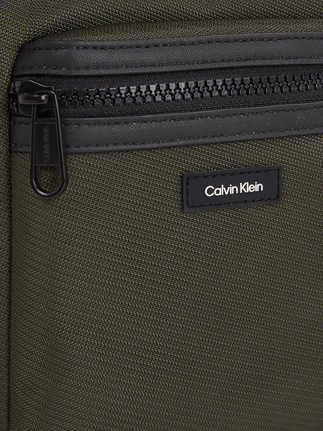 Calvin Klein Essential Messenger Bag, Dark Olive