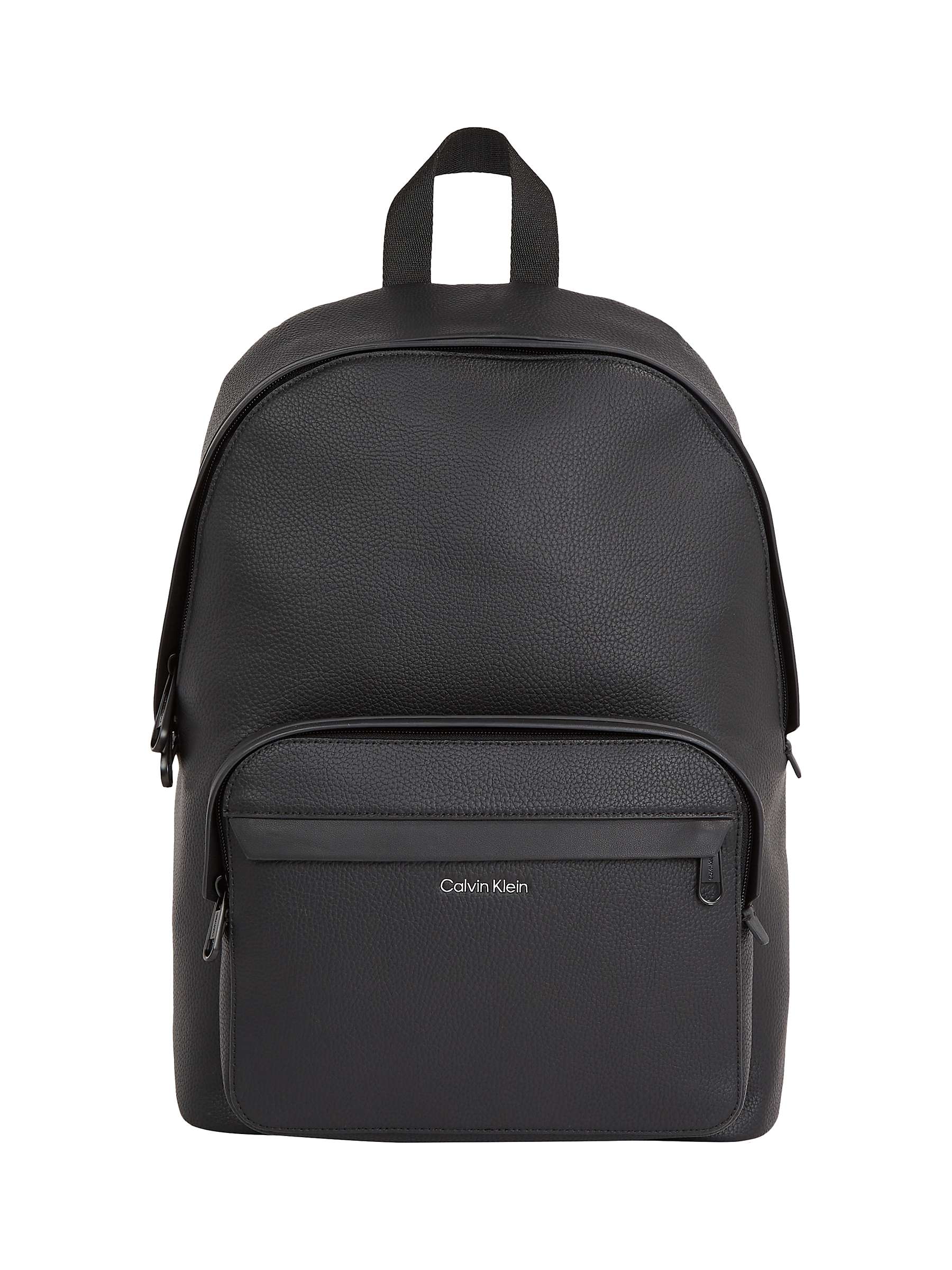 Buy Calvin Klein Backpack, Black Online at johnlewis.com