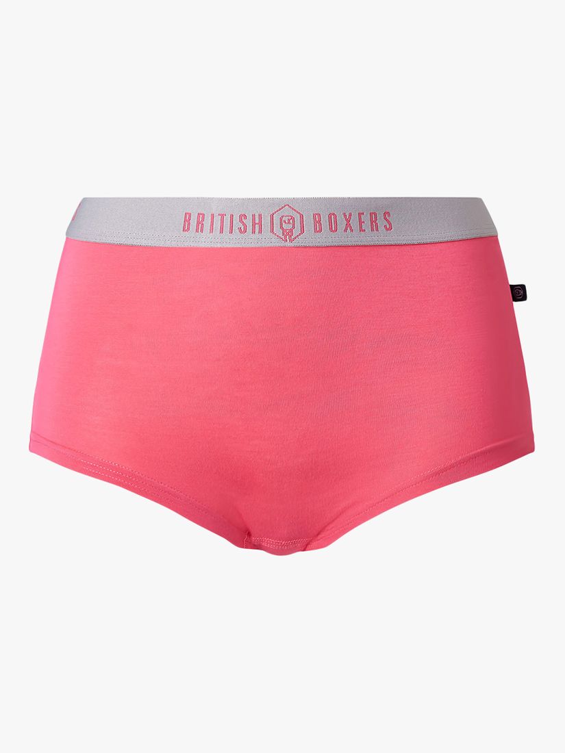 Buy British Boxers Bamboo Hipster Boxer Briefs, Pack of 4 Online at johnlewis.com