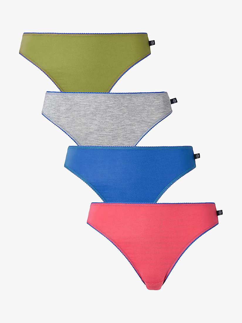 Buy British Boxers Bamboo High Leg Knickers, Pack of 4, Fresh Pastels Online at johnlewis.com