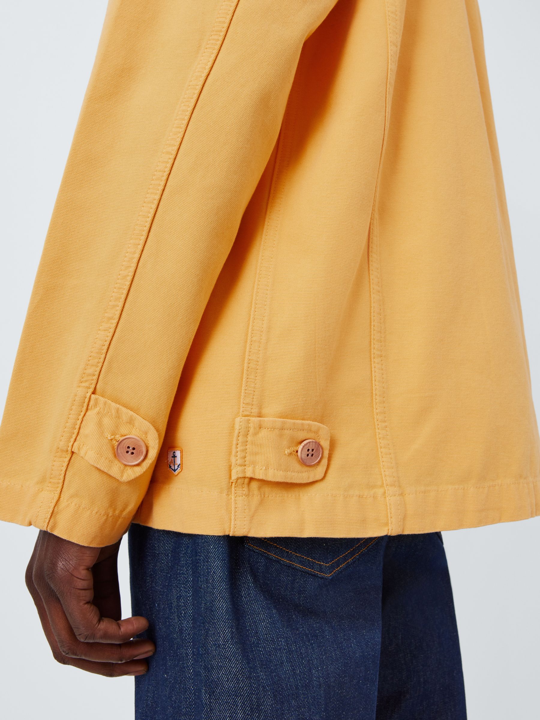 Armor Lux Cotton Fisherman Jacket, Yellow, L