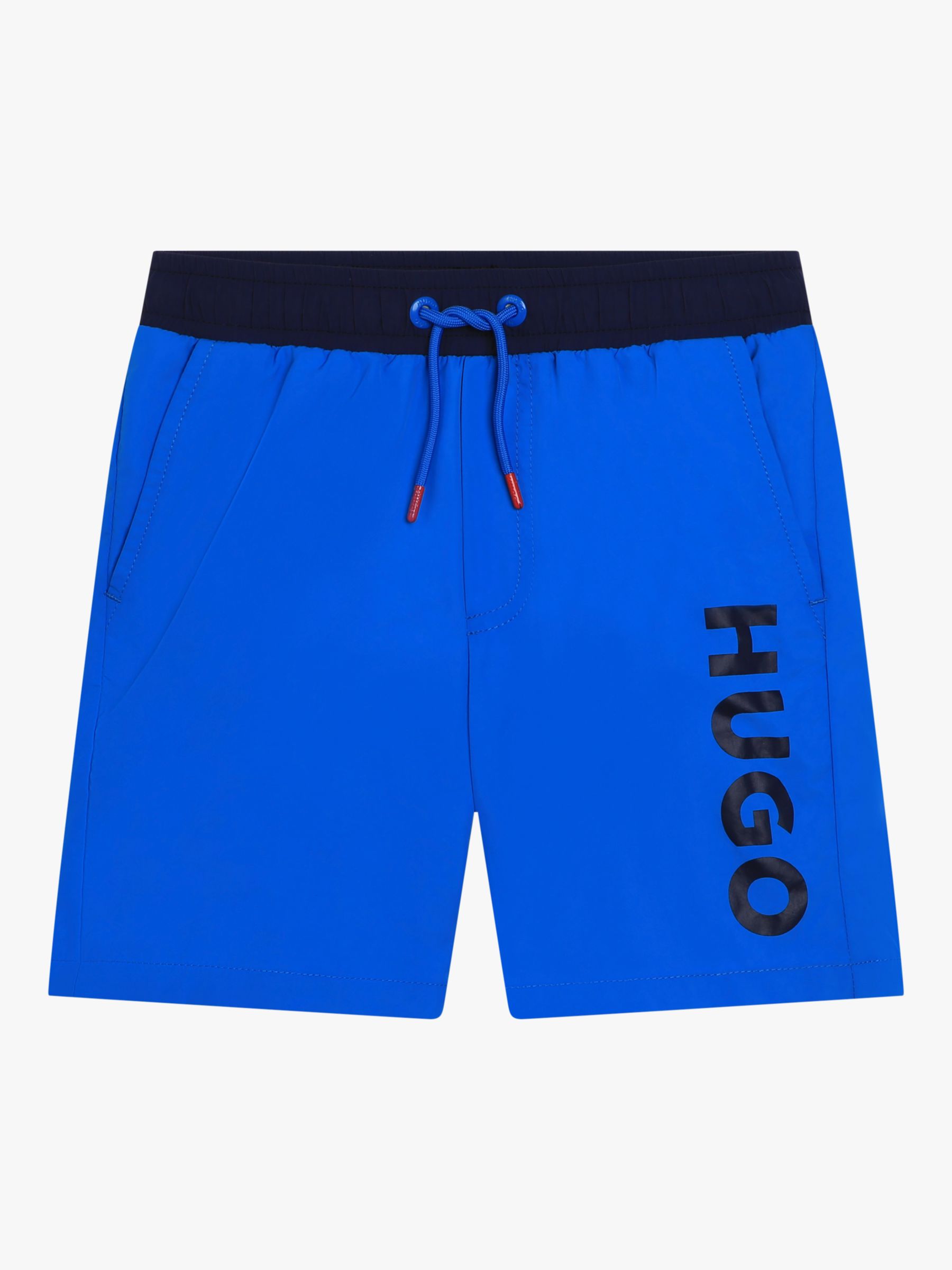 Buy HUGO Kids' Side Logo Swim Shorts Online at johnlewis.com