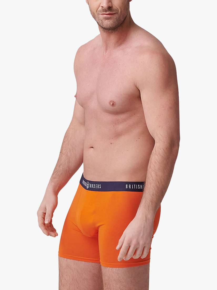Buy British Boxers Bamboo Trunks, Pack of 4 Online at johnlewis.com
