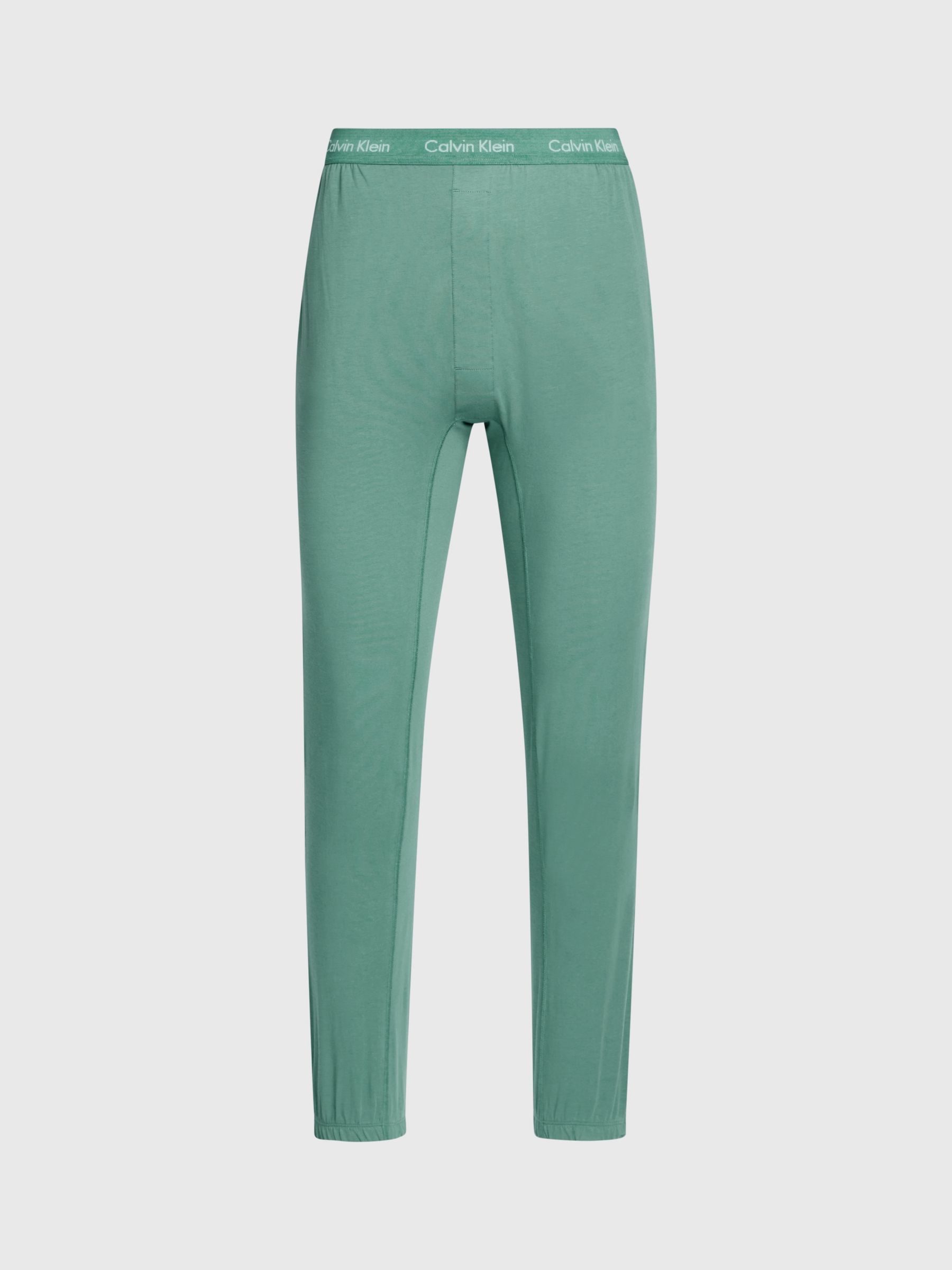 Buy Calvin Klein Slogan Lounge Joggers, Green Online at johnlewis.com