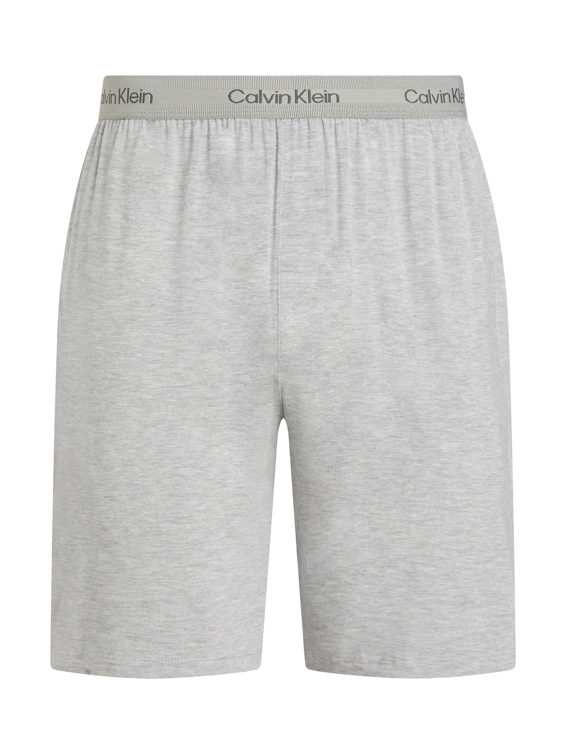 Buy Calvin Klein Ultra Soft Modern Lounge Shorts, Grey Online at johnlewis.com