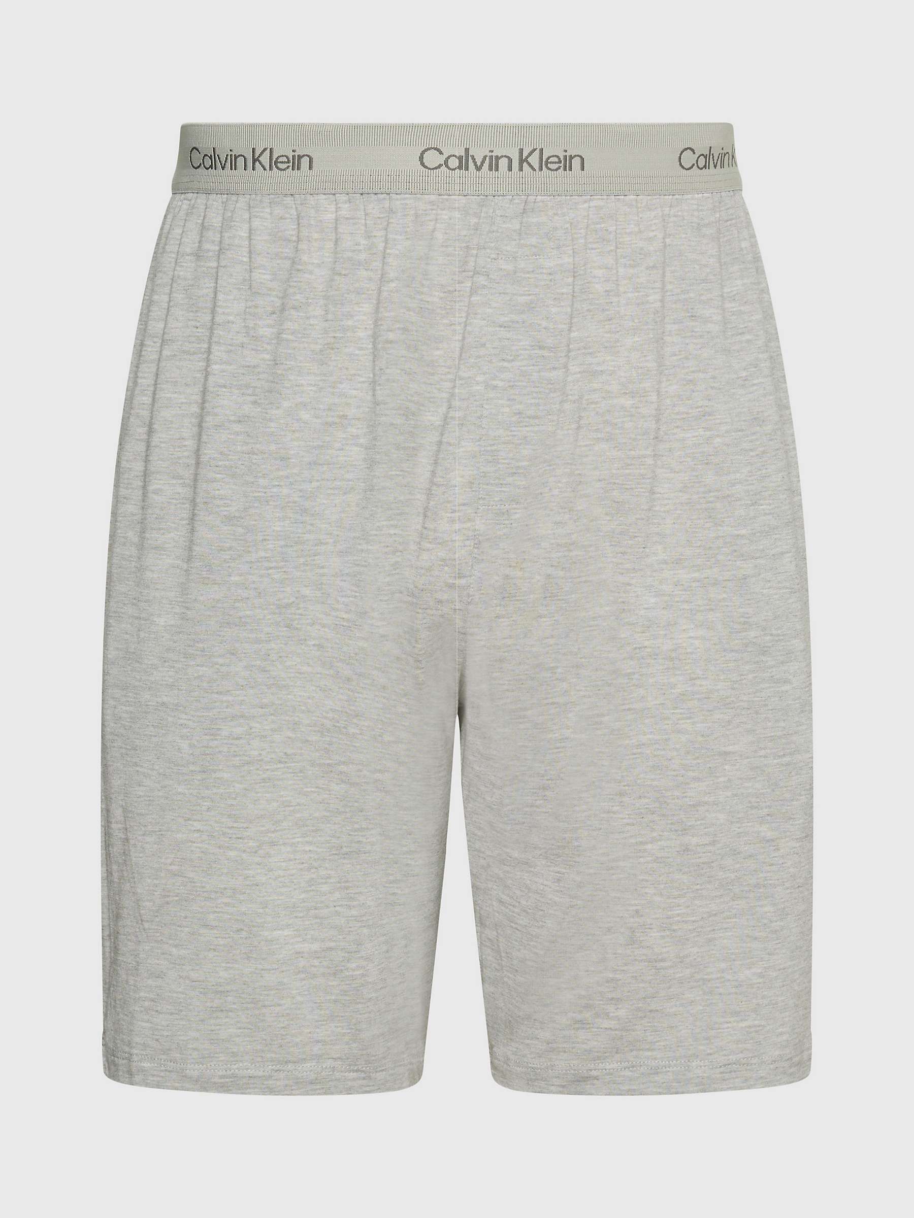 Buy Calvin Klein Ultra Soft Modern Lounge Shorts, Grey Online at johnlewis.com