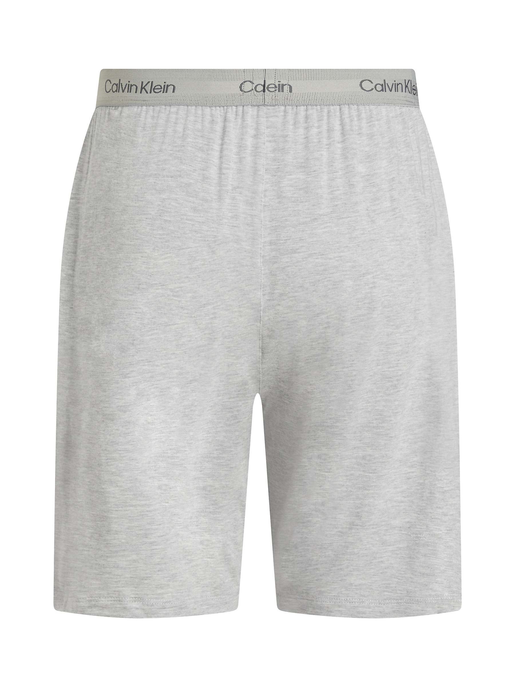 Buy Calvin Klein Ultra Soft Modern Lounge Shorts, Grey Online at johnlewis.com