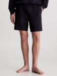 Calvin Klein Organic Cotton Blend Sleep Shorts, Black
