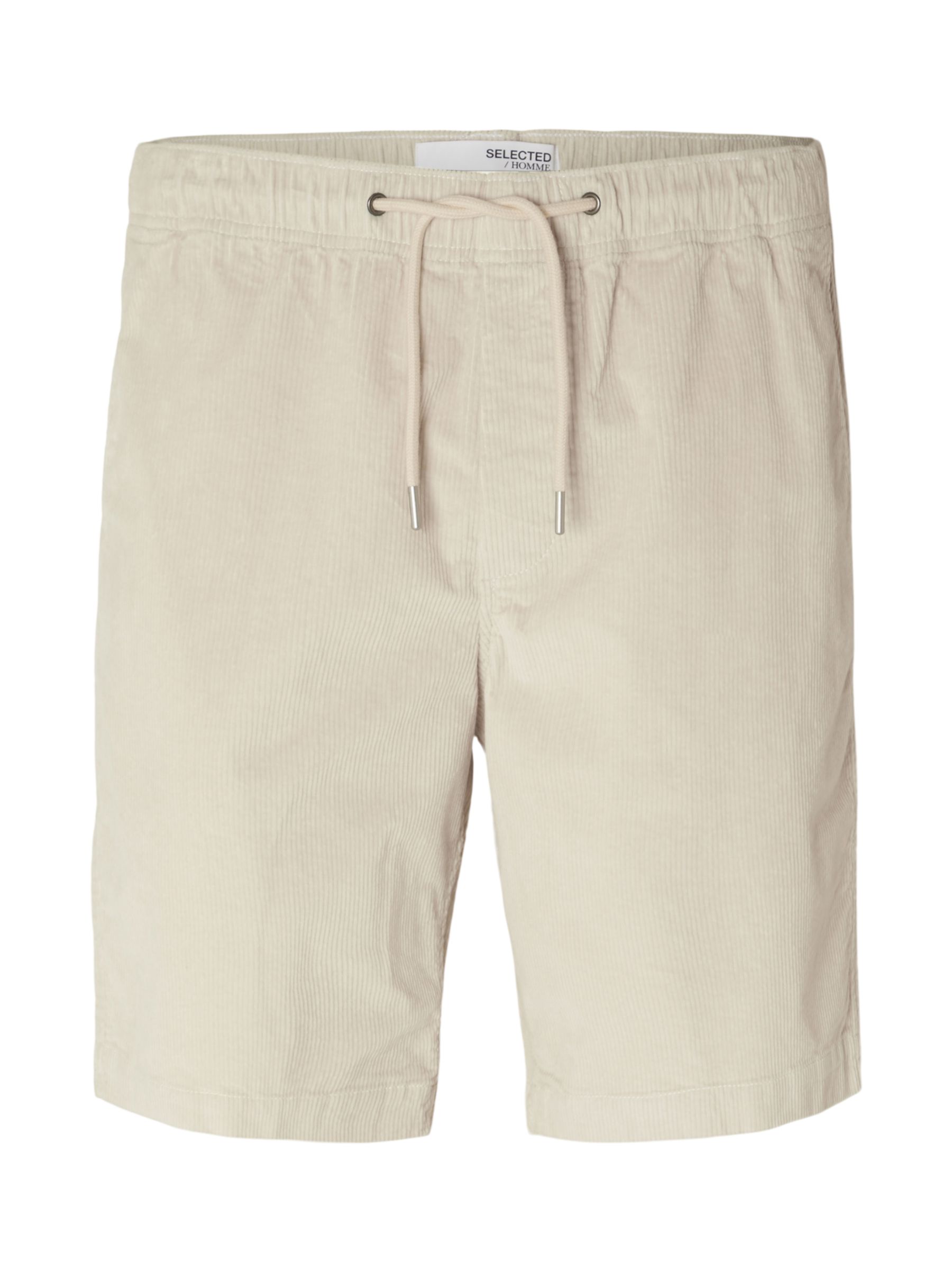 Buy SELECTED HOMME Corduroy Shorts, Fog Online at johnlewis.com