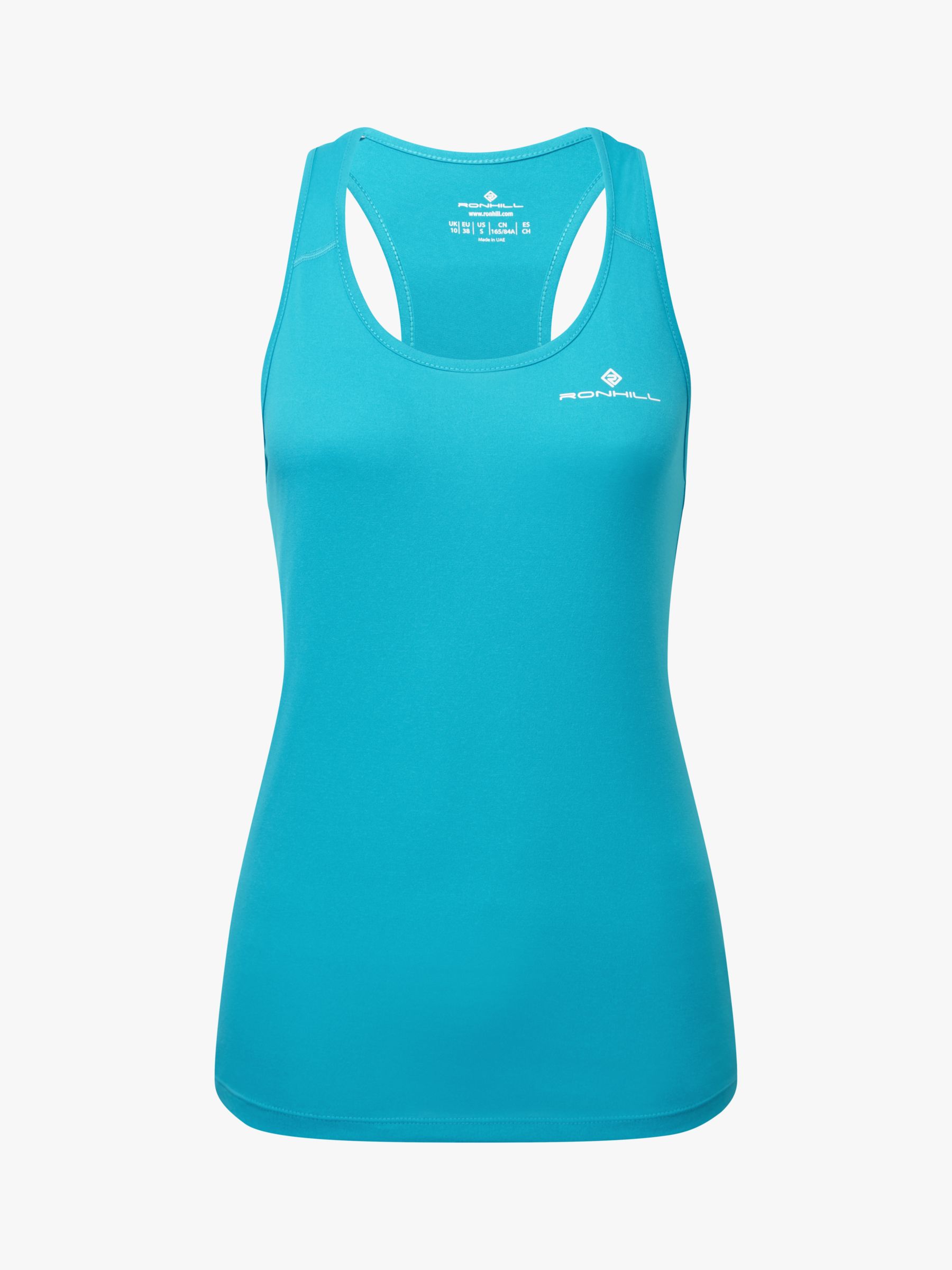 Buy Ronhill Core Running Vest Top, Turquoise Online at johnlewis.com
