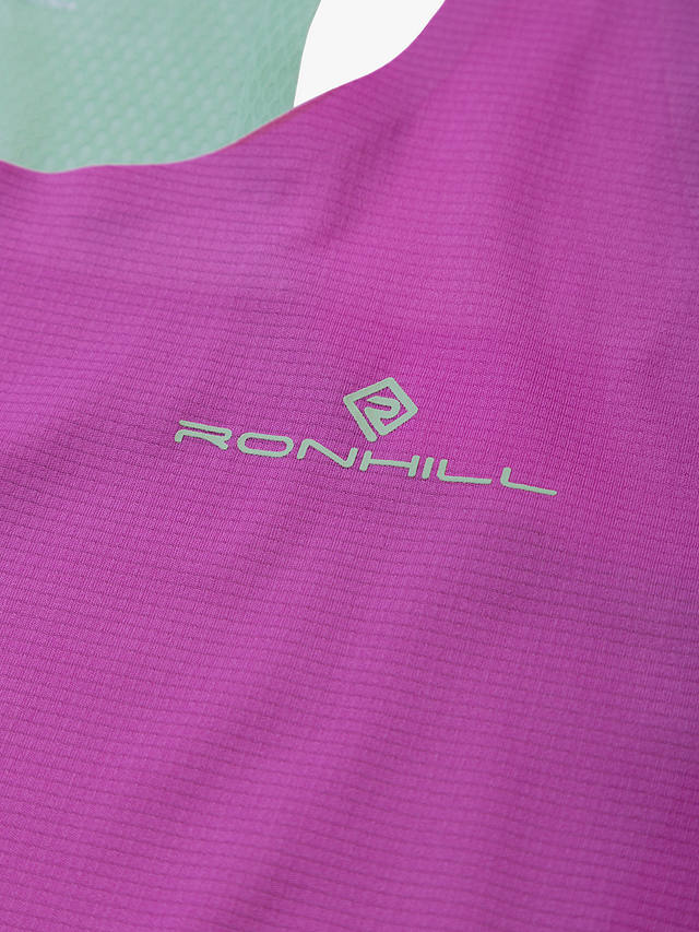 Ronhill Mesh Race Day Vest, Pink Fuschia