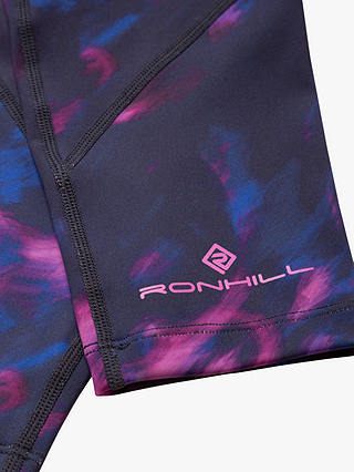 Ronhill Fresh Print Leggings, Purple/Multi
