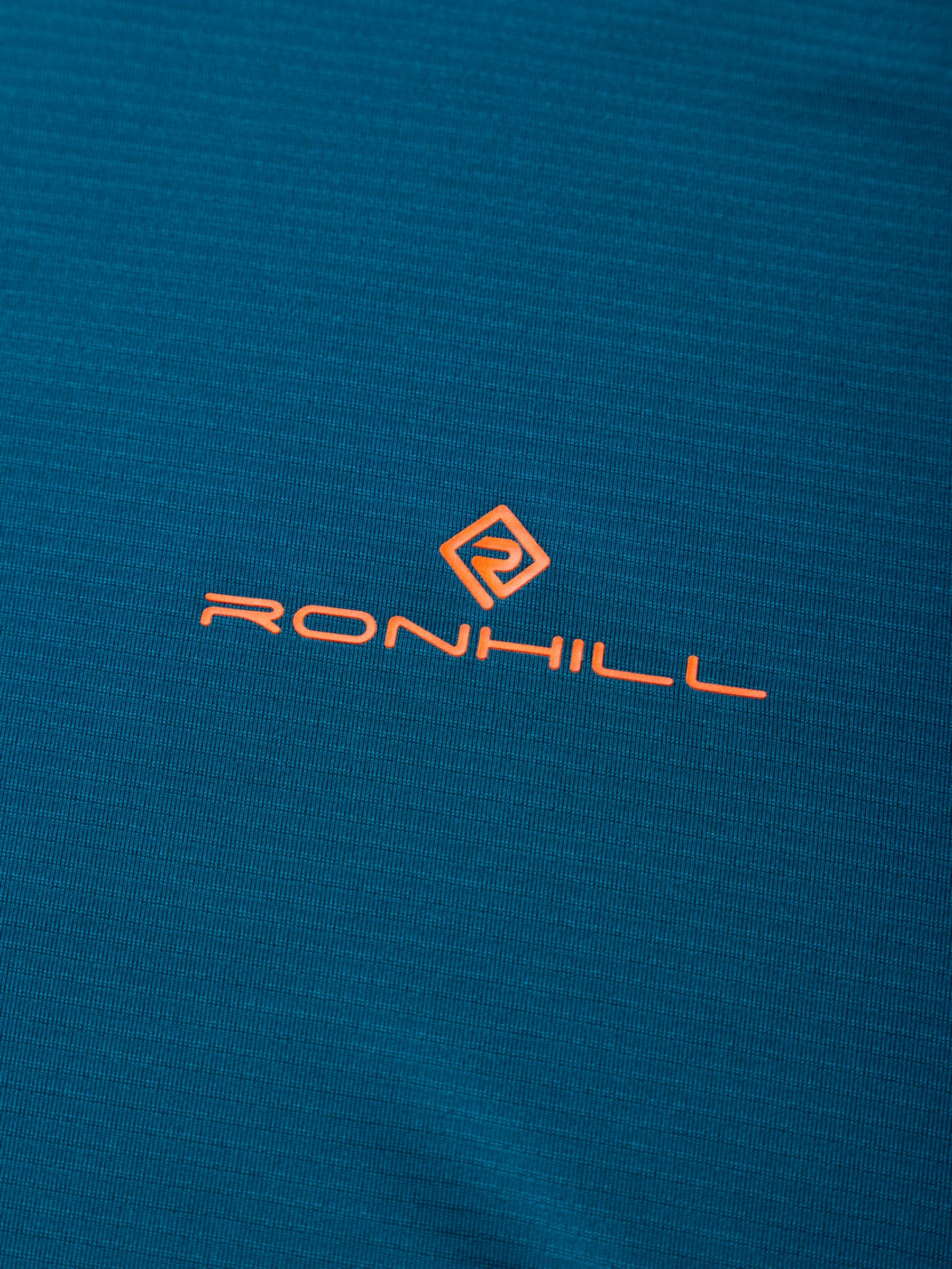 Buy Ronhill Short Sleeve Running T-Shirt, Teal Online at johnlewis.com