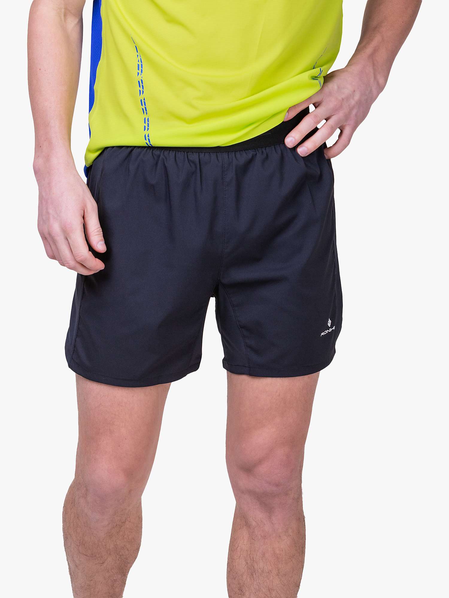 Buy Ronhill Twin Shorts, Black Online at johnlewis.com