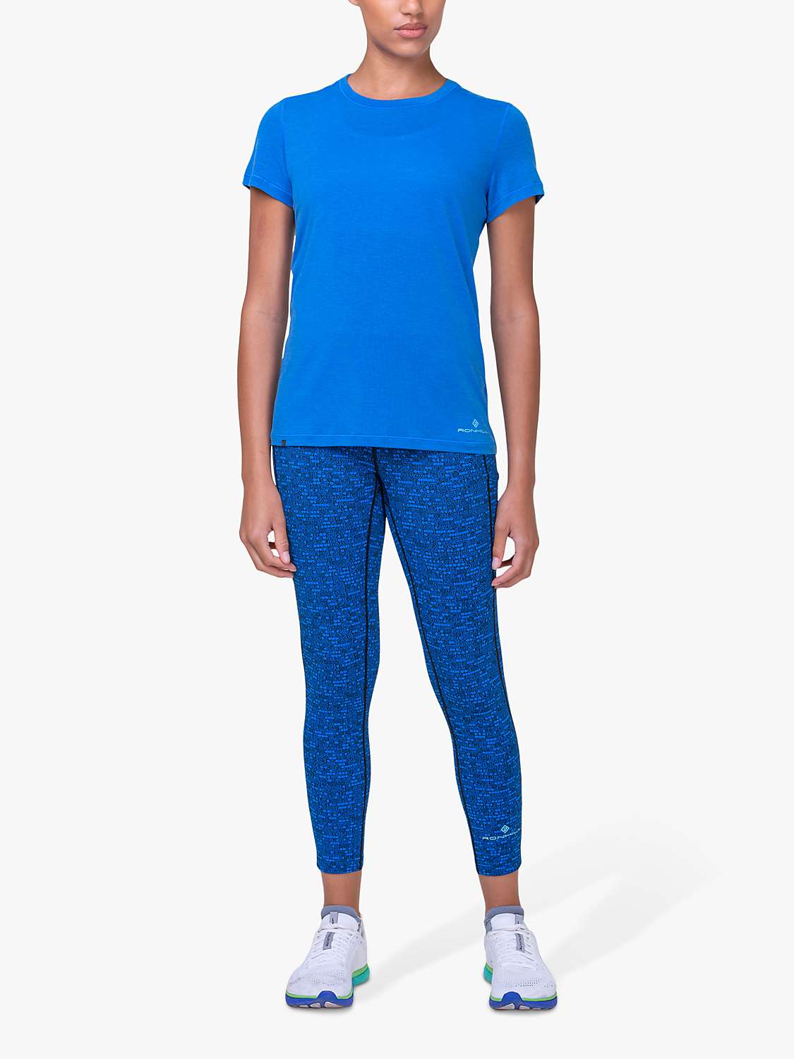Buy Ronhill Relaxed Versatile T-Shirt, Blue Online at johnlewis.com