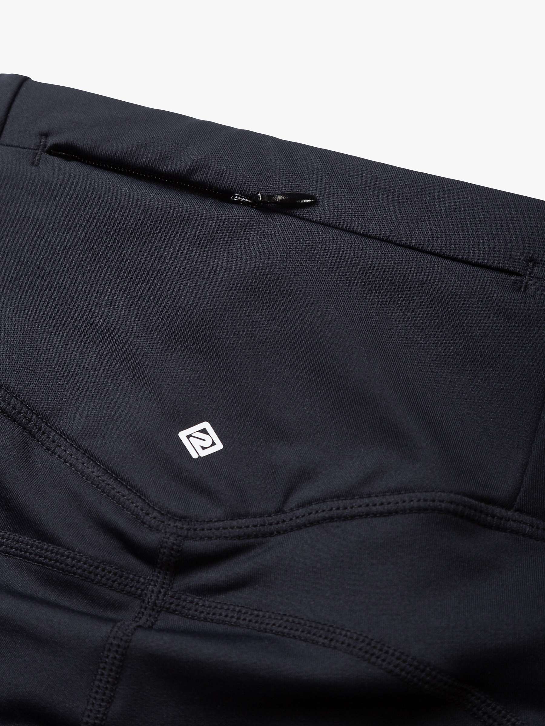 Buy Ronhill Stretch Breathable Sports Shorts, Black Online at johnlewis.com