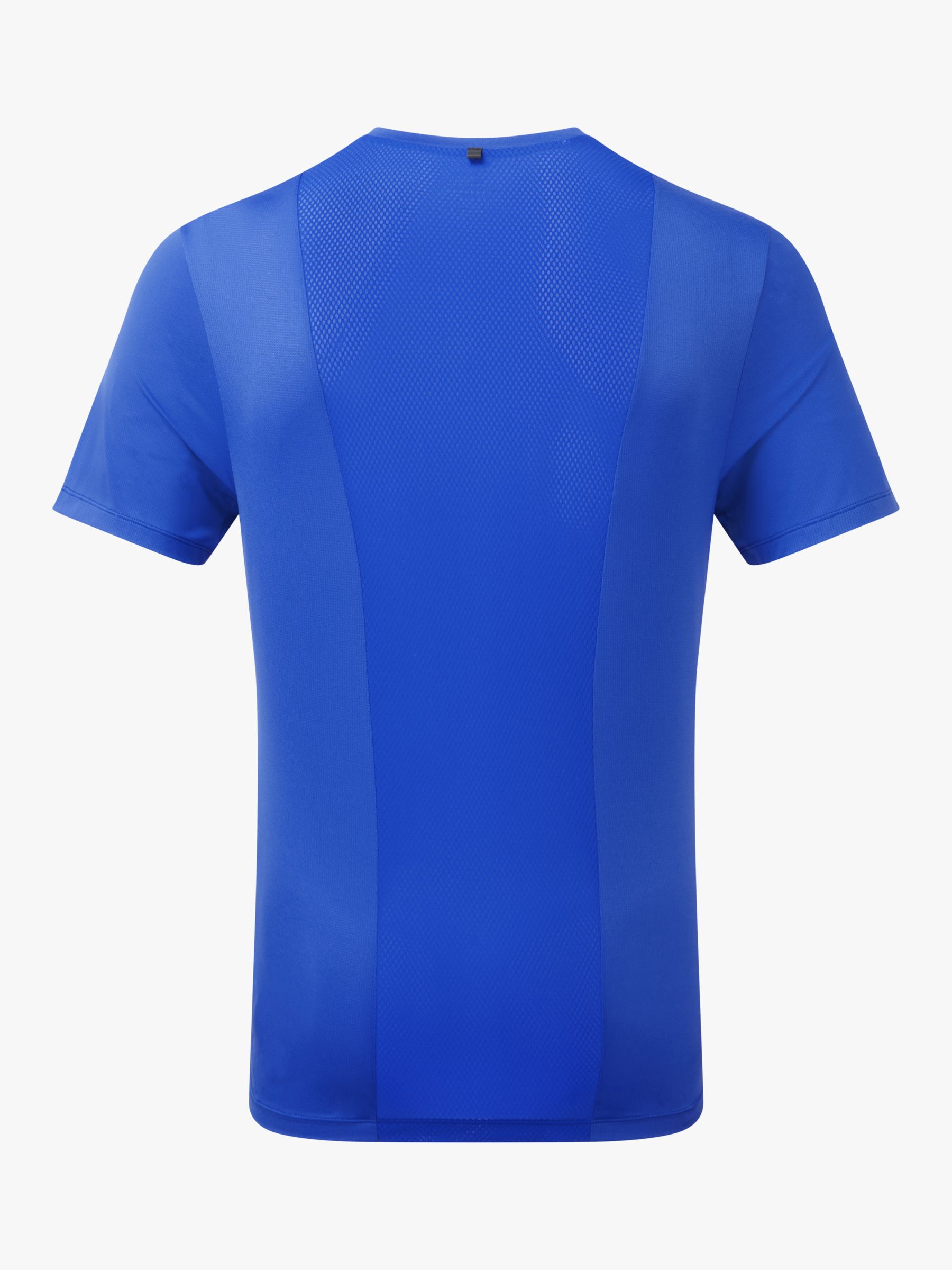 Ronhill 1/2 Zip Neck Sports T-Shirt, Blue, L