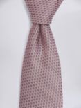Moss Textured Tie, Pink