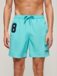 Superdry Polo Swim Shorts, Aquamarine Blue