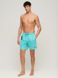 Superdry Polo Swim Shorts, Aquamarine Blue