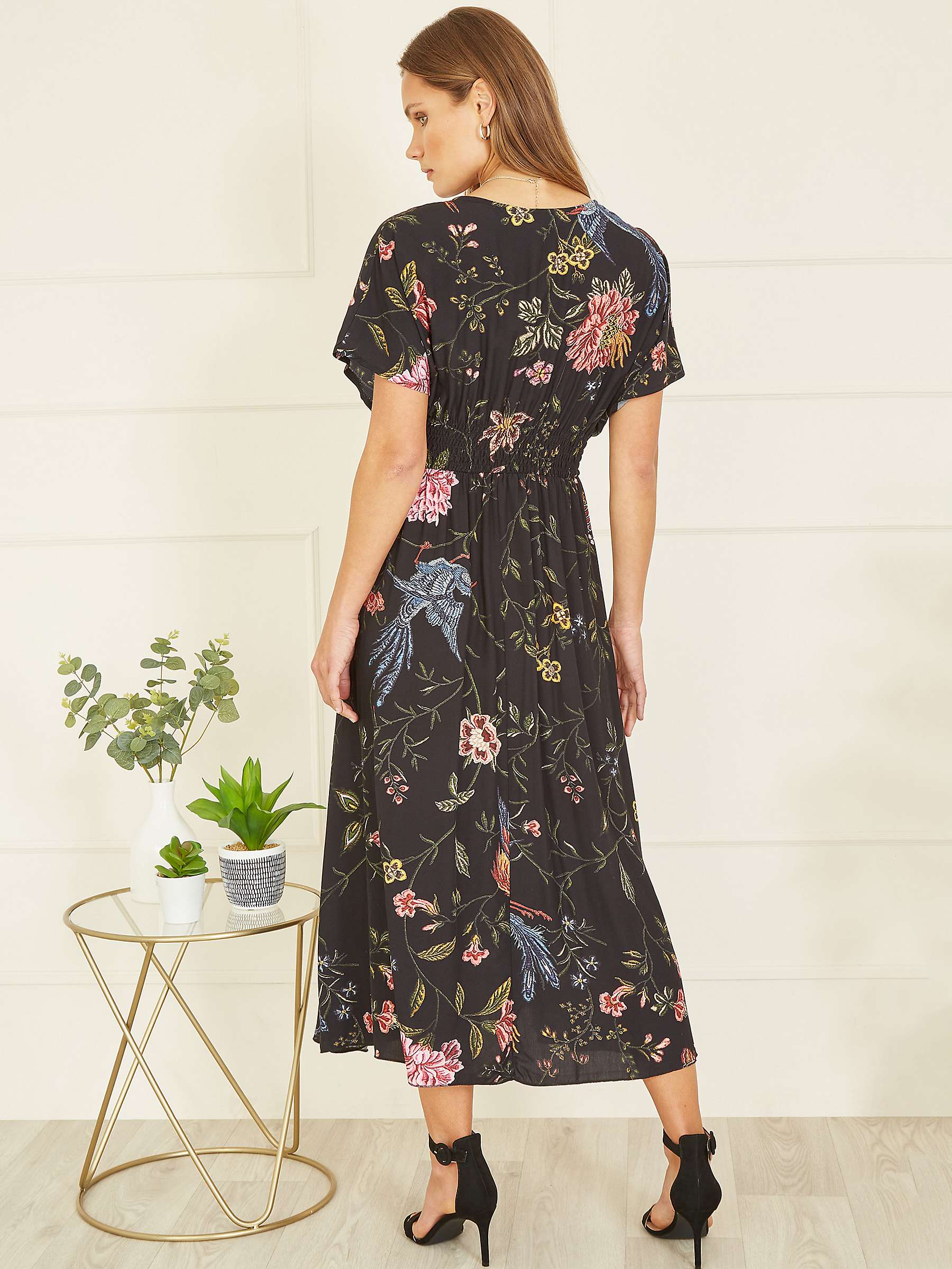 Buy Yumi Bird And Floral Kimono Midi Dress Online at johnlewis.com