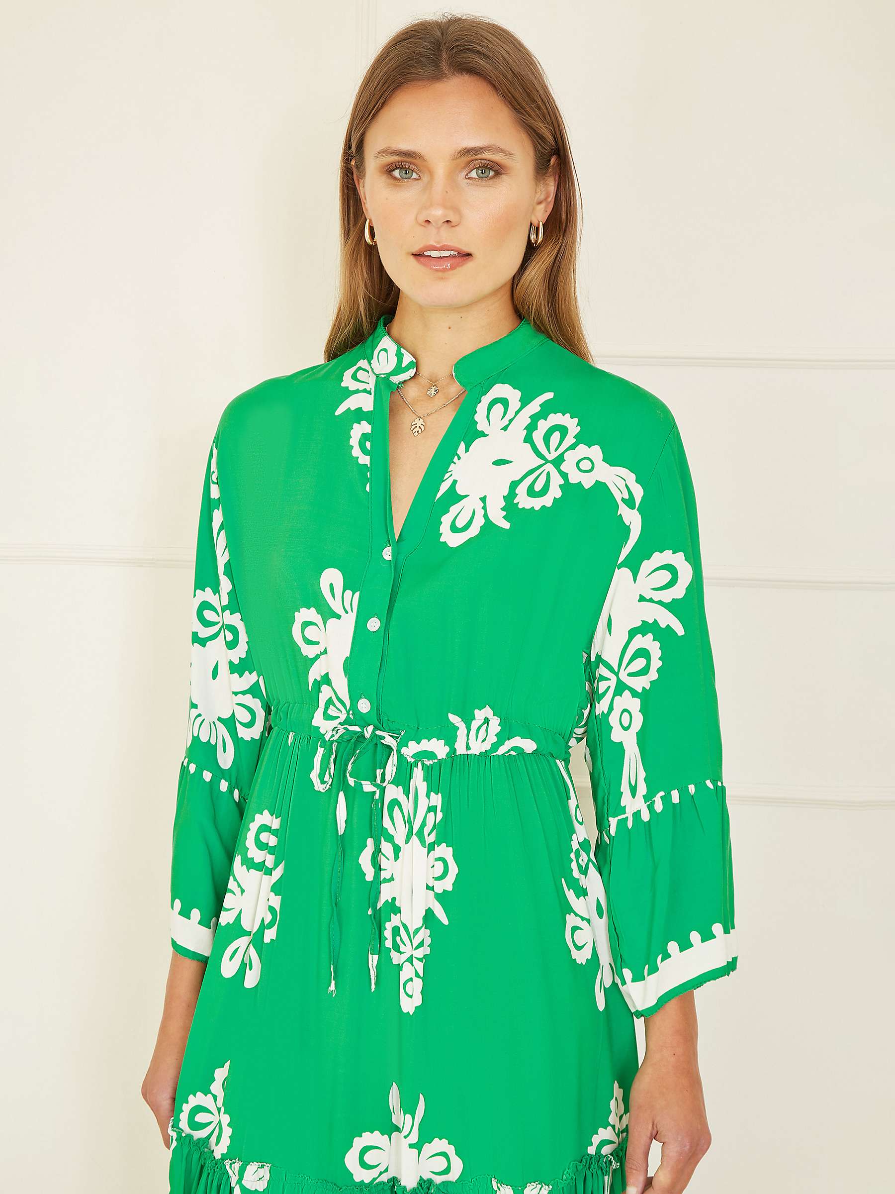 Buy Yumi Printed Midi Dress Online at johnlewis.com