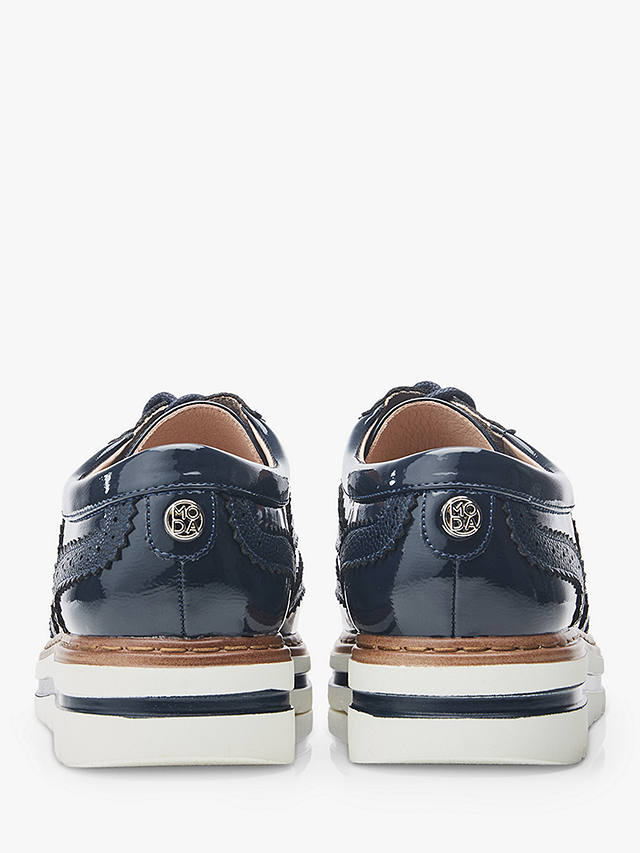 Moda in Pelle Gennisiss Cameo Casual Shoes, Navy