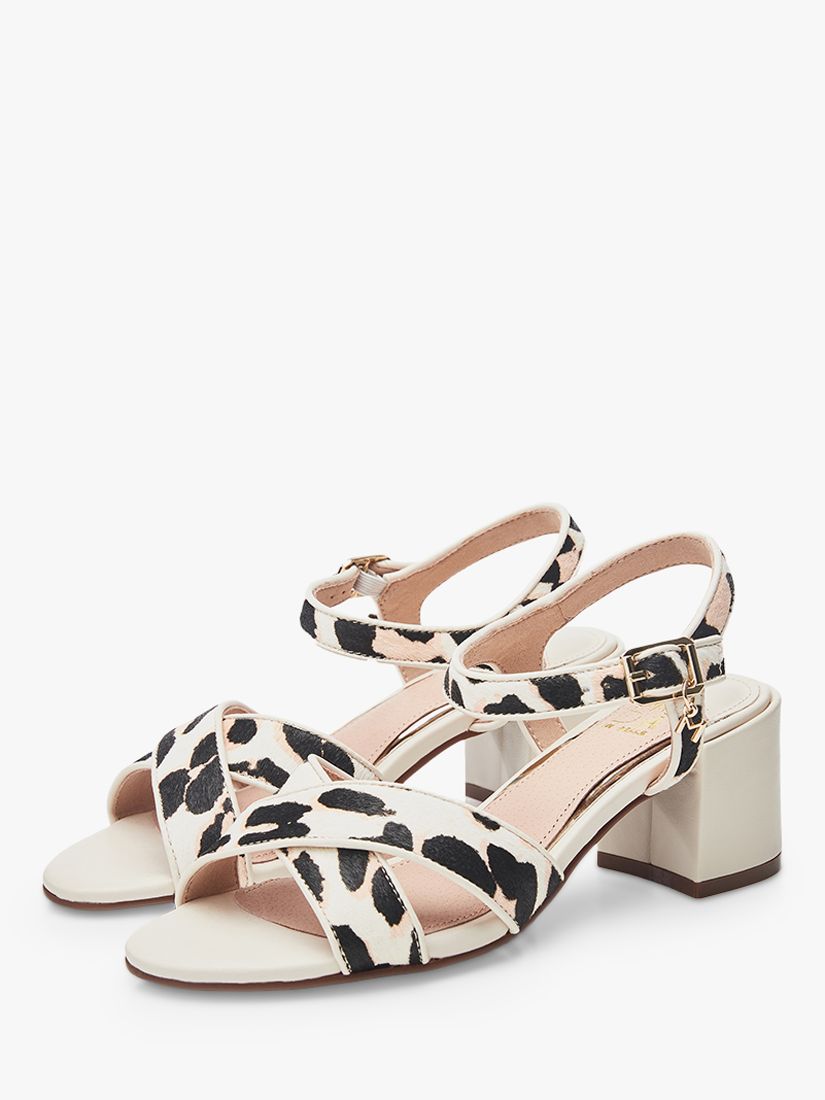 Buy Moda in Pelle Lotsie Leather Sandals, Leopard Online at johnlewis.com
