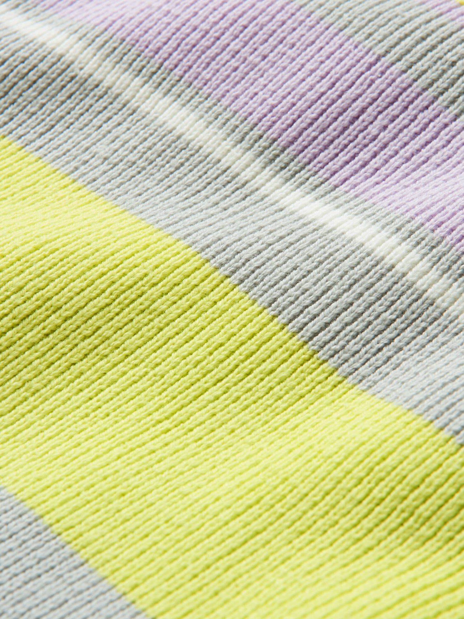 Buy Passenger Grassland Colour Block Stripe Jumper, Lilac Mist Online at johnlewis.com