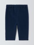 John Lewis Heirloom Collection Baby Herringbone Trousers, Navy