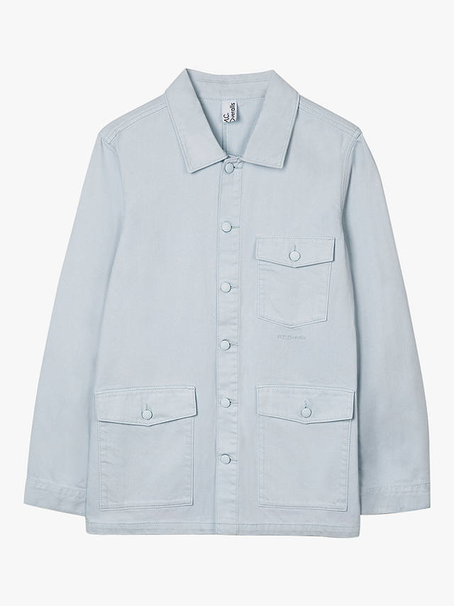M.C.Overalls Relaxed Denim Work Jacket, Illusion Blue