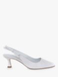 Hobbs Julia Suede Slingback Court Shoes