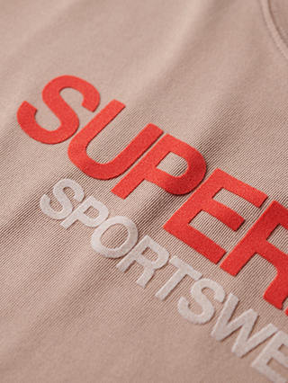 Superdry Sportswear Logo Fitted T-Shirt, Beige