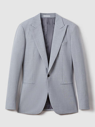 Reiss Dandy Tailored Fit Suit Jacket, Soft Blue
