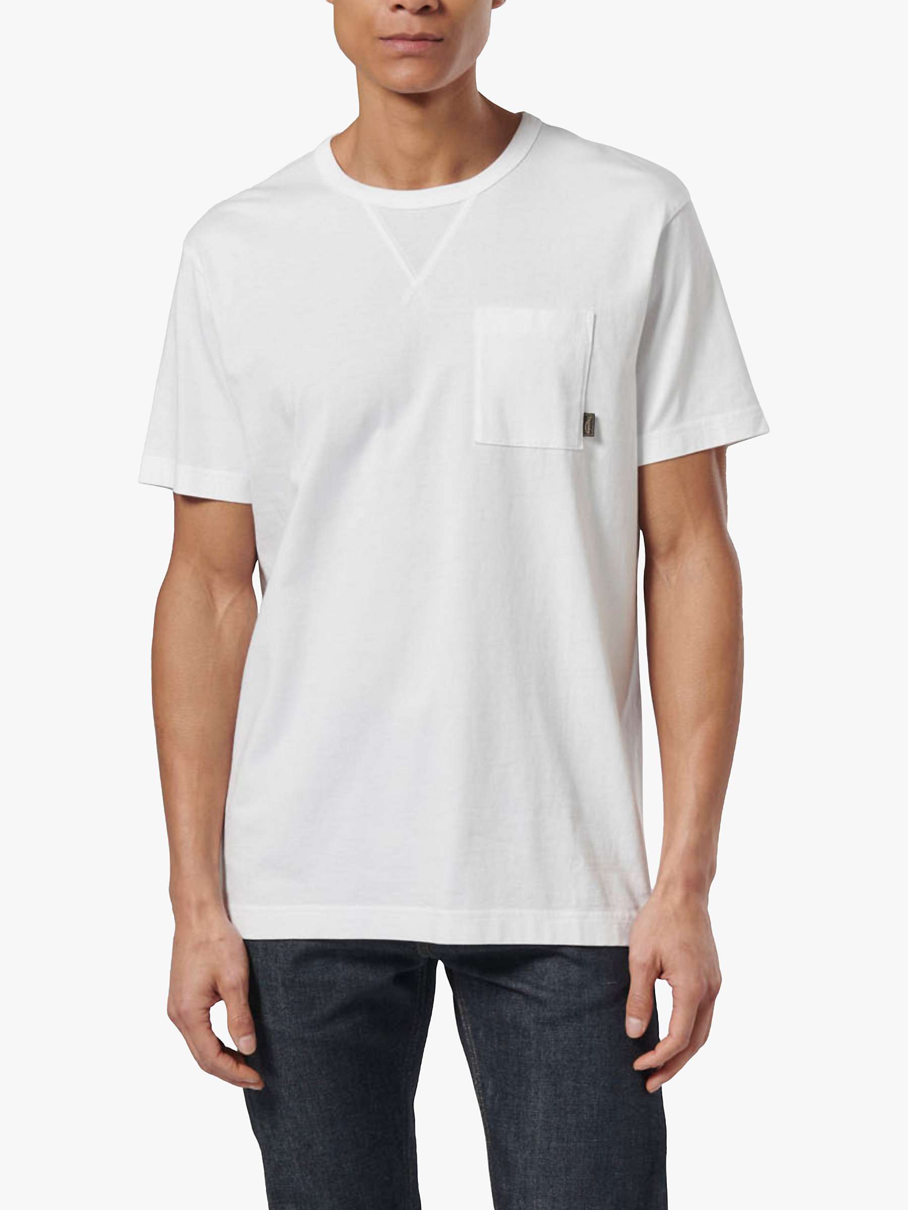 Buy Triumph Motorcycles Sled Print T-Shirt, White Online at johnlewis.com