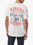 Triumph Motorcycles Tall Tales Graphic T-Shirt, White