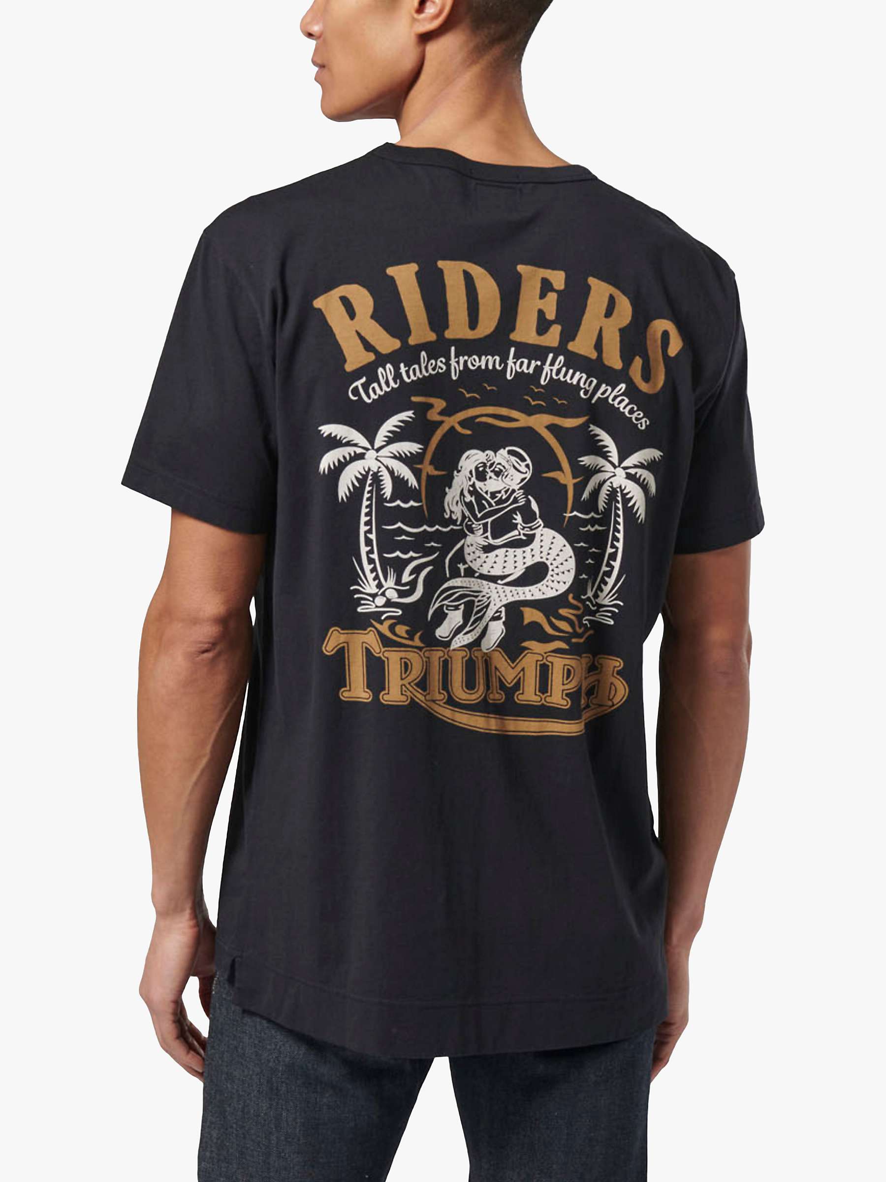 Buy Triumph Motorcycles Tall Tales Graphic T-Shirt Online at johnlewis.com