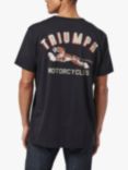 Triumph Motorcycles Super Sport Graphic T-Shirt, Black