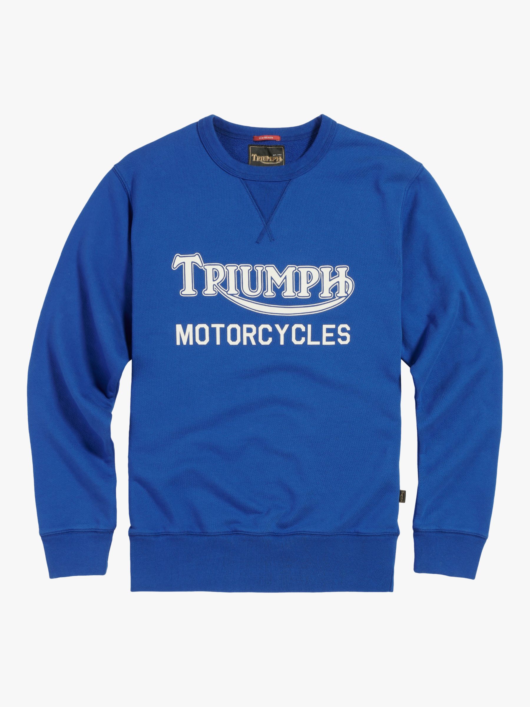 Triumph Motorcycles Radial Sweatshirt, Colbalt, S