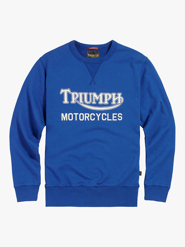 Triumph Motorcycles Radial Sweatshirt, Colbalt