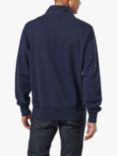 Triumph Motorcycles Ribble Zip Neck Sweatshirt, Indigo