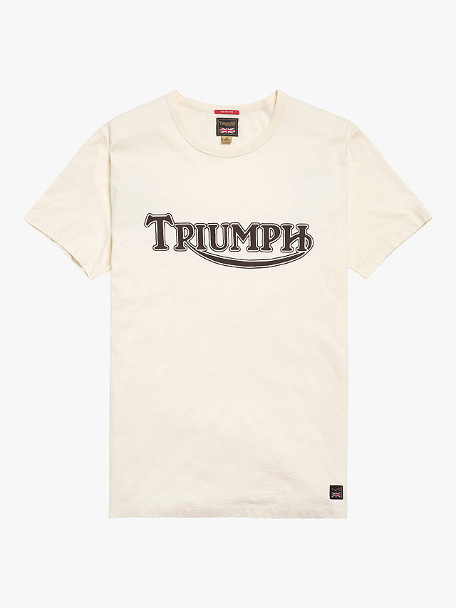 Triumph Motorcycles Fork Seal T-Shirt, Bone