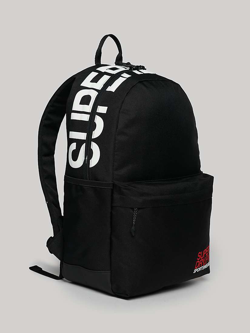 Buy Superdry Wind Yachter Montana Backpack, Black Online at johnlewis.com