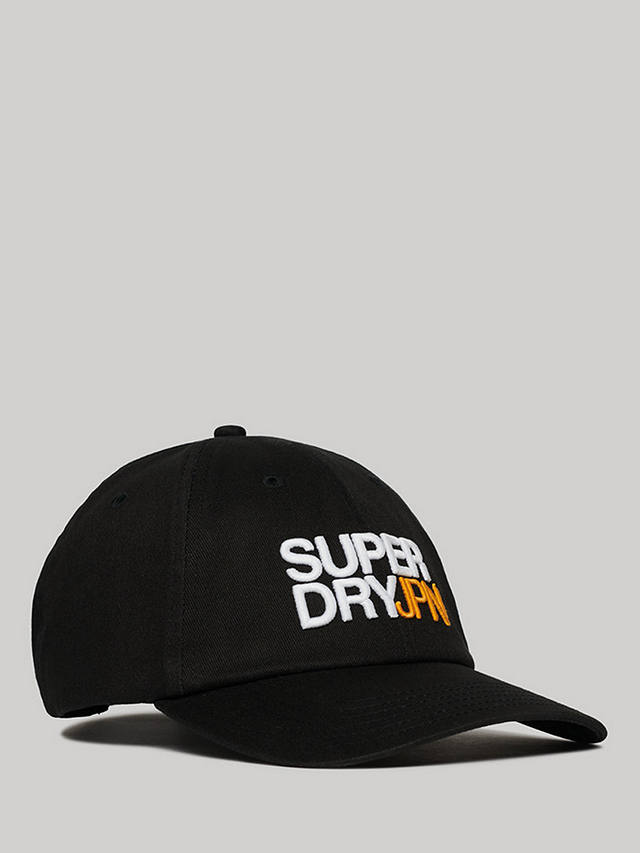 Superdry Sport Style Baseball Cap, Black